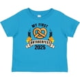 thumbnail image 3 of Inktastic My 1st Oktoberfest 2025 with Pretzel and Banner Boys or Girls Baby T-Shirt, 3 of 5