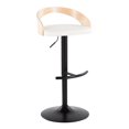 thumbnail image 4 of LumiSource Grotto Adjustable Barstool - Set of 2, 4 of 6