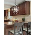thumbnail image 5 of Z-Lite Aranya 3 Light Pendant in Bronze, 5 of 6
