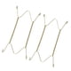 thumbnail image 5 of Soporte de pared para platos, colgador de alambre decorativo dorado para bandejas y platos 6 pulgadas, 5 of 7