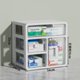 thumbnail image 1 of Caja de medicamentos for el hogar, caja de almacenamiento pequeña de tamaño familiar, tipo cajón, caja de medicamentos de gran capacidad, caja de medicamentos médicos de múltiples capas, 1 of 6