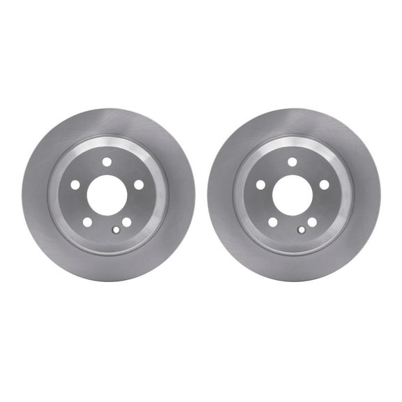 Dynamic Friction Company Rear Brake Rotors 6002-63097