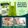 thumbnail image 4 of The Original Poop Bags® 38% Plant Based USDA Certified Poop Bags for Dogs, Dog Poo Bags with Handle Tie - Leak Proof & Strong Doggy Bag, Unscented, 4 of 6