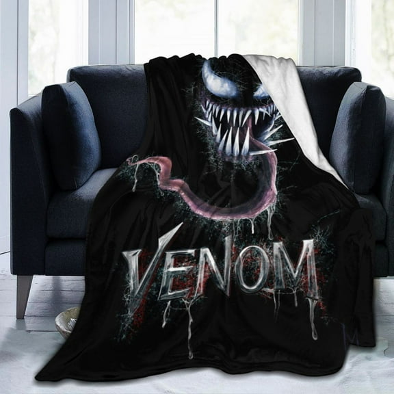 Monster Venom Ultra-Soft Micro Fleece Blanket Cozy Blanket Thick Warm Plush Throw Blanket Sofa Cushion 60"X50"