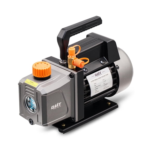 Bomba de vacío Orion Motor Tech 4cfm 1/3hp para HVAC R12 R22 R134a