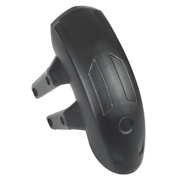 Guardabarros trasero de motocicleta ABS de metal negro, protector contra salpicaduras de neumáticos universal para bujes de ruedas de 12 a 18 pulgadas