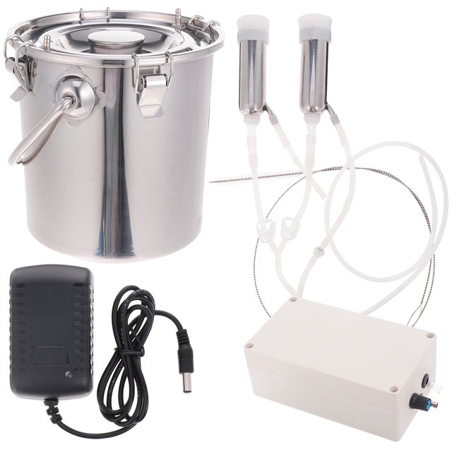 Goat Milking Machine, Electric Automatic Pulsation Vacuum Milker
