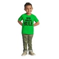 thumbnail image 3 of Big Brothers Rule Oldest Bro Funny Youth T Shirt Tee Boys Infant Toddler Brisco Brands 3T, 3 of 5