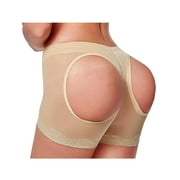 SAYFUT Women's Seamless Sexy Lace Butt Lifter Hip Enhancer Boyshorts Body Shaper Pants Tummy Control Panties Shapewear Underwear