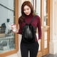thumbnail image 3 of Women's Solid Color Large Capacity Backpack, Casual PU Leather Shoulder Bag, Lightweight Fashion Daypack for Commute, School, Travel, 3 of 6