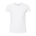 thumbnail image 1 of BELLA + CANVAS 3001YCVC Youth CVC Unisex Jersey Tee Solid White Blend - L, 1 of 2