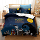 thumbnail image 3 of Juego de ropa de cama pesadilla antes de Navidad, decoración del Día de San Valentín, funda nórdica suave, Jack y Sally, funda de cama de dibujos animados, King Twin, 3 of 5