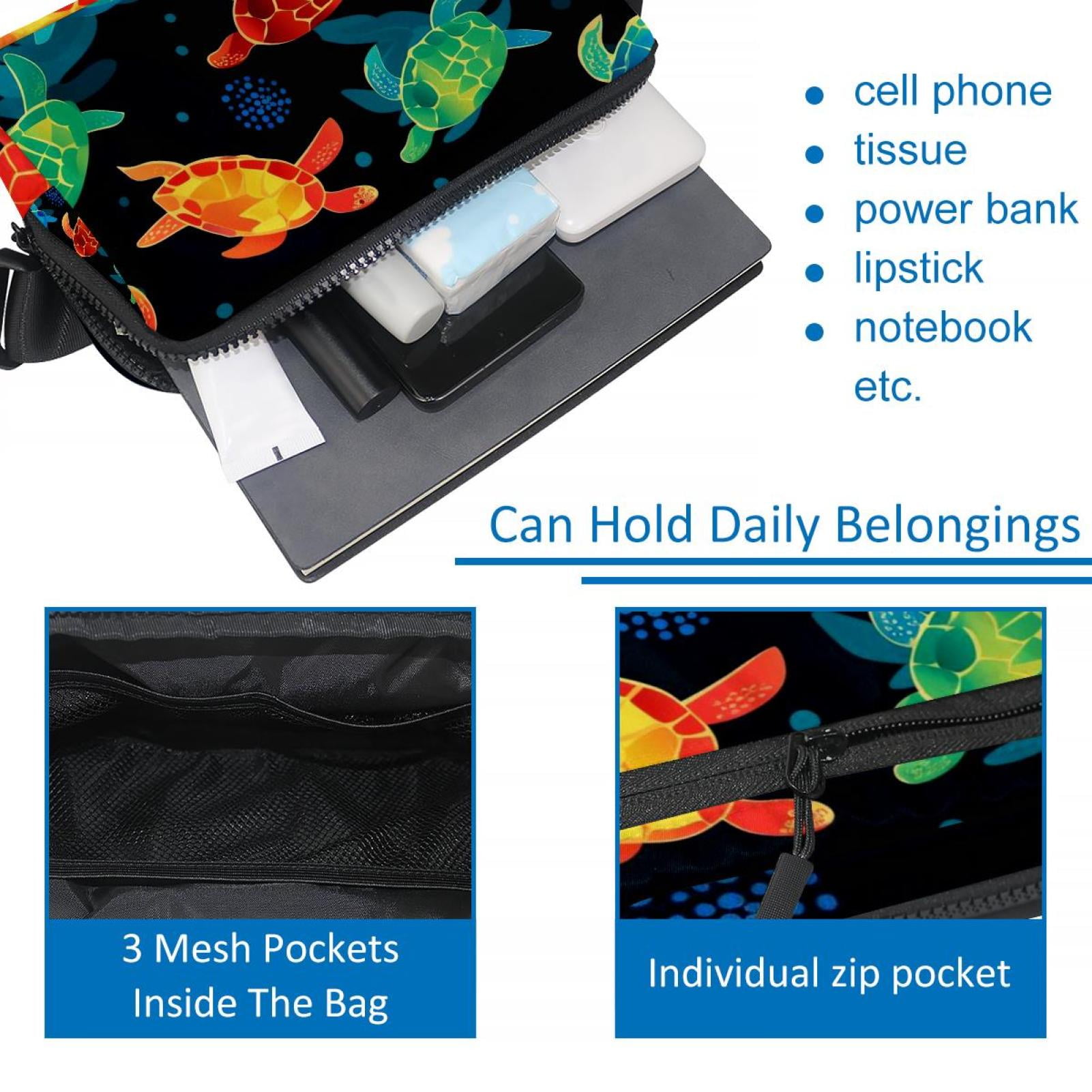 Sea turtles Lightweight Running Belt Waist Bag with Extension Strap and Money Belt - Unisex
