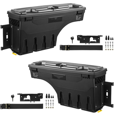 

VEVOR Truck Bed Storage Tool Box 2019-21 Chevrolet Silverado 1500 Left+Right