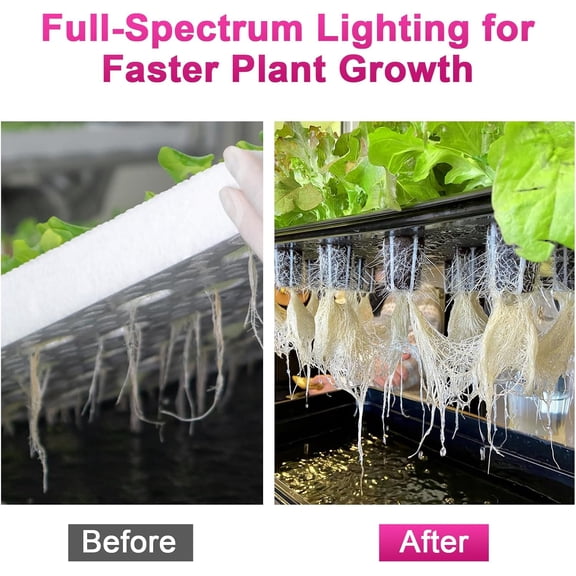 Waterproof Plant Light, 450W Outdoor Grow Lights, Full LED Grow Light, Height Adjustable, Silent, Heat Dissipation, for Indoor Outdoor Plant Seedling Growing Blooming Fruiting