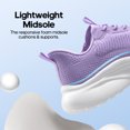 thumbnail image 3 of Nortiv 8 Women's Slip on Walking Shoes Tennis Lightweight Gym Sneakers ActiveFlow Workout Breathable Hands-Free Cross Trainer Comfortable Fashion Sneakers, 3 of 6