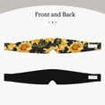 thumbnail image 2 of Kdxio Scarfs for Women Lightweight Print Vintage Black Plaid Sunflower Pattern Scarf Shawl Fashion Scarves Sunscreen Shawls, 2 of 7