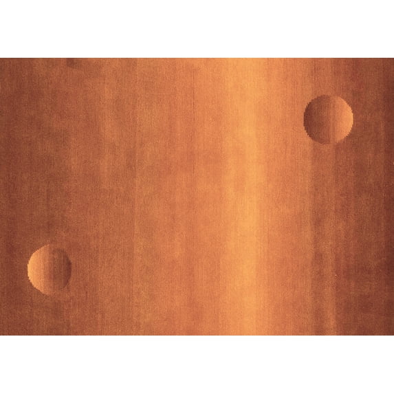 Ahgly Company Indoor Rectangle Abstract Brown Modern Area Rugs, 5' x 8'