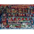 thumbnail image 2 of Bell, Bill 18x14 White Modern Wood Framed Museum Art Print Titled - Neighborhood, 2 of 4
