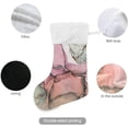 thumbnail image 3 of Coolnut Marble Christmas Stocking Personalized Large Candy Stocking, Xmas Stockings Decoration Hanging Gift for Family Holiday Party Ornaments Decor Fireplace, 3 of 7