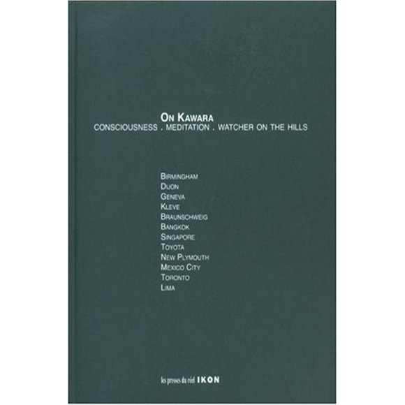 On Kawara: Consciousness Meditation. Watcher On The Hills. Vol 2 Blanco
