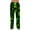 47#Dark Green, variant on St Patrick's Day Pajama Pants for Men Four Leaf Clover Print Straight Leg Drawstring Pants Casual Lounge Spring Summer Wear 2026 Dark Green S