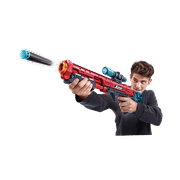 XSHOT Excel Hawk Eye Blaster by ZURU - Outdoor Blaster with 16 Darts and Detachable Scope for Ages 8+