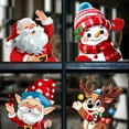 thumbnail image 5 of Lssam Holiday Auto Decorations - Reusable Christmas Car Stickers and Decals for Windows, Create Festive Spirit on Your Vehicle, House Doors, and Office Walls, 5 of 8