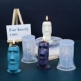 thumbnail image 1 of ZHAOCHENG Moldes para velas, molde de silicona para hacer velas, mecha de vela, 1 of 5