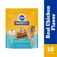thumbnail image 4 of Pedigree Dentastix Original Flavor, Large Breed Dog Treats, 14.99 Oz. Bag, 4 of 14