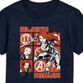 thumbnail image 3 of Marvel - Black Widow Grid - Men's Short Sleeve Graphic T-Shirt, 3 of 5