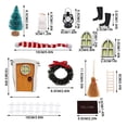 thumbnail image 3 of TopLLC Educational Toddler Toys Mini Doll House Christmas Decoration Miniature Christmas Scene DOLLHOUSE Christmas Set Interactive Kids Toys for Age 3+, 3 of 6