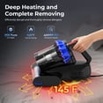 thumbnail image 5 of MOOSOO Mattress Vacuum Cleaner with UV Light, 16Kpa Ultrasonic Bed Vacuum with LED Display, Multiple Filtration Handheld Vacuum for Home,Bed, Couch,Pet, 5 of 9