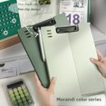 thumbnail image 4 of A4 File Folder Standing Board Clip Office Document Holder Business Contract Pad High Aesthetic, 4 of 6