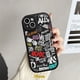thumbnail image 3 of Para Samsung A13 A04s A04 A14 A12 A33 A22 A20 A50s A21s A52s A53 A50 A10s A52 A32 A11 A72 A03s A30s A20s A73 A31 A51 A23 A02s A03 A71 Marca De Moda Graffiti Letra Etiqueta Estuche Adhesivo, 3 of 3