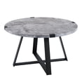 thumbnail image 6 of River Street Designs Slate Wrap Leg Dark Concrete Coffee Table, 6 of 6
