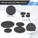 thumbnail image 3 of Uxcell 2 Pcs 3" x 3/16" (5 mm) Placa de Acero A36, Hoja Redonda Soldable para Soporte Estructural, 3 of 6