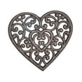 thumbnail image 3 of Salvamanteles de hierro fundido resistente, agarradera para ollas, placa caliente resistente, almohadilla de metal para ollas y sartenes, tetera, mesa Corazón, 3 of 8