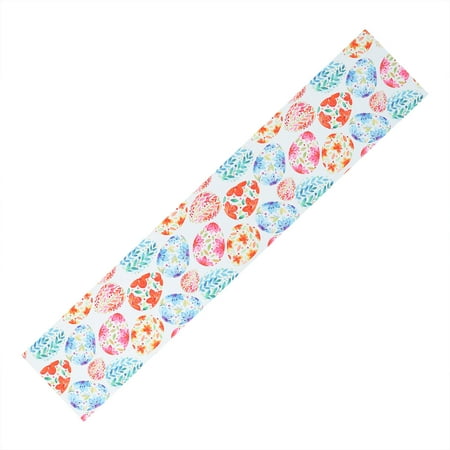 

1pc Festival Tablecloth Desktop Decor Easter Themed Pattern Table Cover Decor