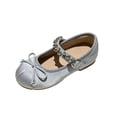 thumbnail image 2 of LvhaoGJOB Girls' Elegant Style Mary Jane Flats with Comfortable Fit and Flexible Flat Sole, 2 of 5