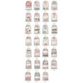 thumbnail image 1 of 10 MOQ personalizado Santa Sacks sublimación ornamento en blanco decoración dinosaurio bolsa de Navidad con logotipo, 1 of 4