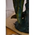thumbnail image 6 of Nifao Mermaid with Clownfish and Turtle Outdoor Fountain Statue, Bronze Garden Water Feature Sculpture for Patio & Yard – Garden Outdoor Decor Sculpture, 32"L x 19"W x 60"H, 6 of 11