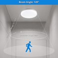 thumbnail image 3 of Plafón Led Con Sensor De Movimiento Compatible Con Pasillo/Garaje 30 Cm Blanco, 3 of 5