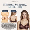 thumbnail image 6 of Dominique Mystique Minimizer Bra #7000 – Seamless Full Figure Underwire Lingerie for Women, Smooths & Shapes, 6 of 6