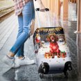 thumbnail image 3 of Happy New Year 2026 Boykin Spaniel Holiday Balloons Party Snow Travel Luggage Cover Dog Lover Suitcase Dust Protective Decor - 13018, 3 of 5