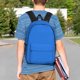 thumbnail image 4 of Easygdp Dodgerblue Mochila Ligera de 15 Pulgadas para Estudiantes, Mochila Cómoda para la Escuela y Viajes, Correas Ajustables, 4 of 6