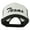 Black White, variant on Mid States Texas Embroidered Foam Mesh Back Cap - Maroon White OSFM