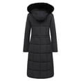 thumbnail image 3 of Abrigo de invierno GOLDLADIES Parka impermeable para mujer con capucha, 3 of 7