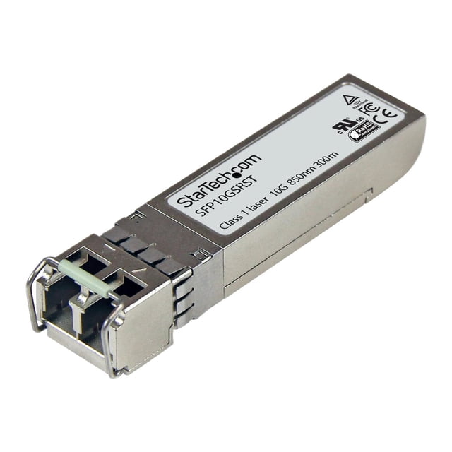 StarTech.com Cisco SFP-10G-SR Compatible SFP+ Module - 10GBASE-SR - Émetteur-Récepteur à Fibre Optique Multimode 10GbE pour Cisco Firepower, ASR9000, SFP10GSRST, (Condition : Neuf) - 1 Unité