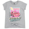 thumbnail image 3 of Disney Pixar Cars Lightning McQueen Tow Mater Big Girls 2 Pack T-Shirts Toddler to Big Kid, 3 of 5